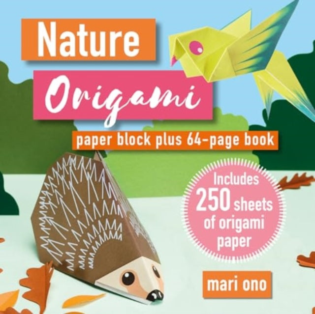 Nature Origami : Paper Block Plus 64-Page Book